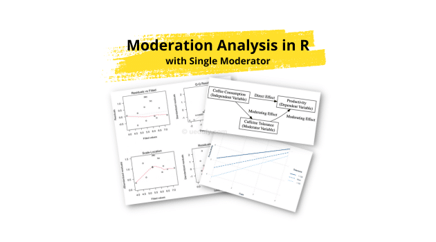 How To Run Moderation Analysis in R with a Single Moderator