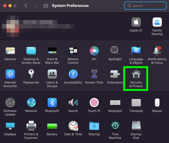 System Preferences on macOS. Source: uedufy.com