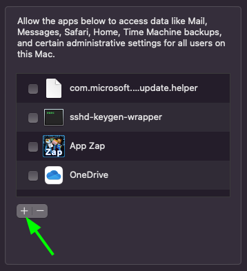Allowed applications macOS. Source: uedufy.com