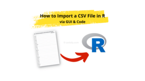 How To Import A CSV File in R. Source: uedufy.com